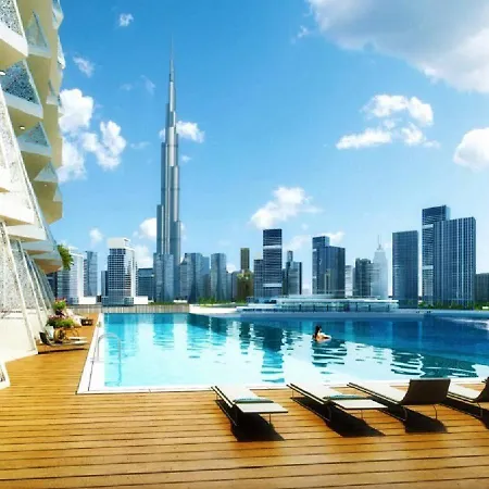 Furnished Apartment Millennium Binghatti Residence Dubai Exterior photo